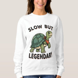 Moletom Retro Turtle Slow Legend Women’s Sweatshirt
