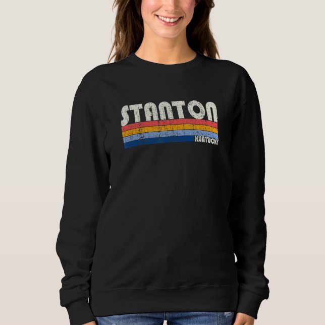 Moletom Retro Vintage 70s, 80s Style Stanton Kentucky (Frente)