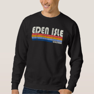 Moletom Retro Vintage 70s Estilo 80s Ilha Eden Louisiana
