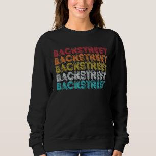 Moletom Retro Vintage Backstreet Para Homens Mulheres Juve