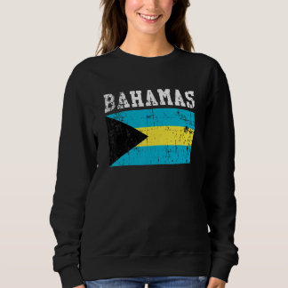 Moletom Retro Vintage Bahamas Bandeira Raízes Bahamas