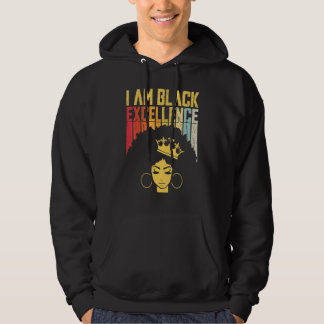 Moletom Retro Vintage Black Excellence African Pride Histo