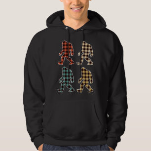 Moletom Retro Vintage Buffalo Xadrez Bigfoot Sasquatch Chr