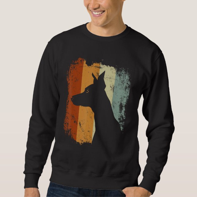 Moletom Retro Vintage Design Italian Greyhound Dog (Frente)