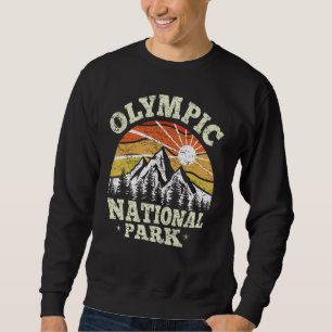 Moletom Retro Vintage EUA Washington 1938 Parque Nacional 