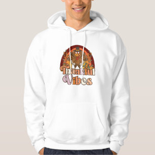 Moletom Retro Vintage Groovy Vibes Agradáveis Turquia Cai
