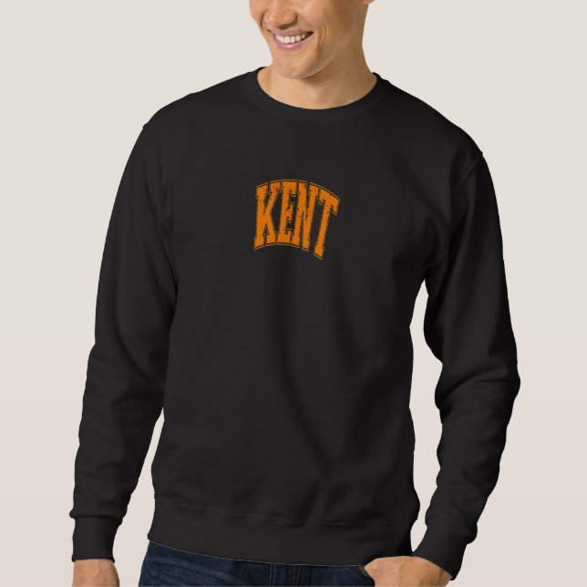 Moletom Retro Vintage Kent City USA (Frente)