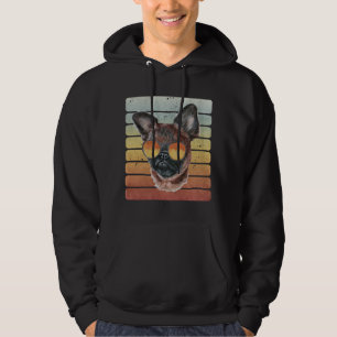Moletom Retro Vintage Pôr do Sol Brussels Griffon Mãe Pai