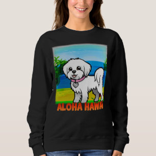 Moletom Retro Vintage Shih Tzu Dog No Verão