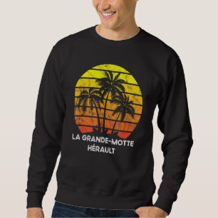 Moletom Retro Vintage sunset coco palmeira La Grande-Mott