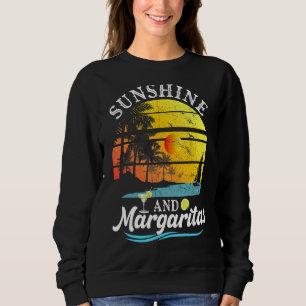 Moletom Retro Vintage Sunshine E Margarita Beach Summer