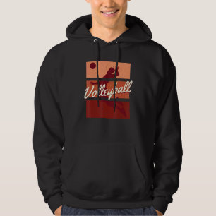 Moletom Retro Voleibol Player Coach Vintage Beach