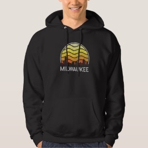 Moletom Retro Wisconsin Milwaukee Visitors Skyline Vintage