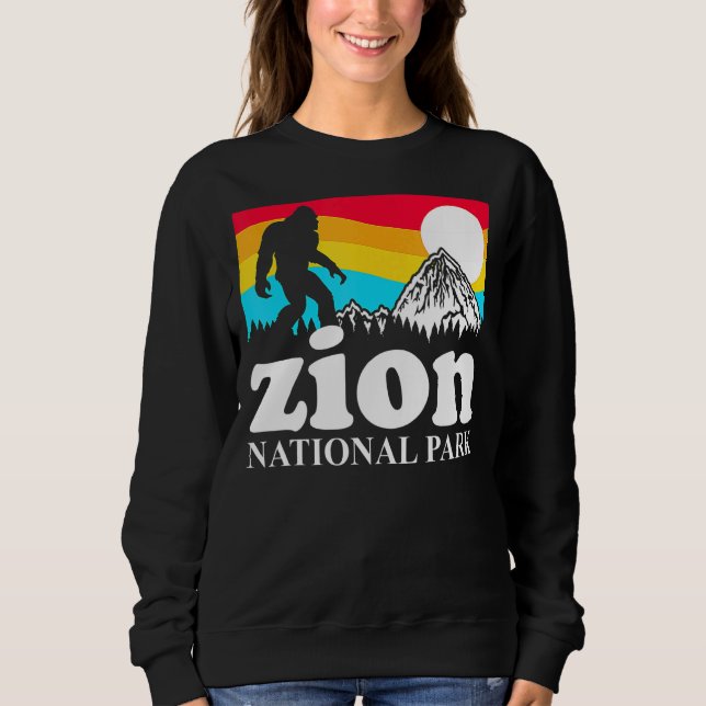 Moletom Retro Zion National Park Utah (Frente)