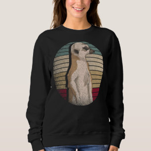 Moletom Retro Zoo Animal Africa Meerkat