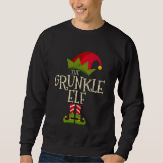 Moletom Retroceda O Cristo Grunkle Elf Costume Family Grou