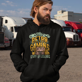 Moletom Retrorando habilidades de jogos Coisas de lendas -