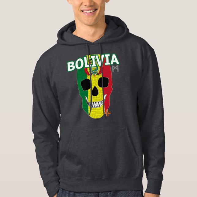 Moletom REUNIONAS Bolivia sudadera con capucha B2 (Frente)