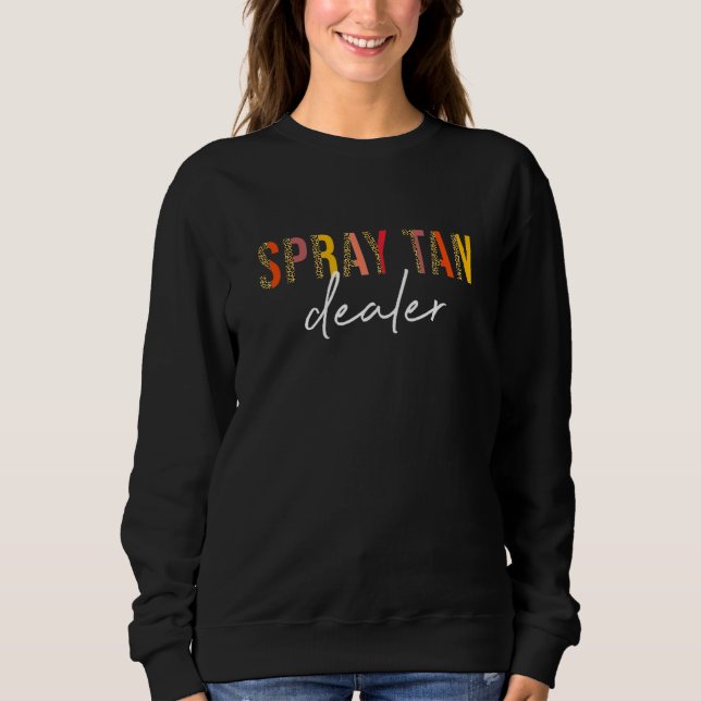 Moletom Revendedor de Bronzeado Spray Tan Slayer Bronzeame (Frente)
