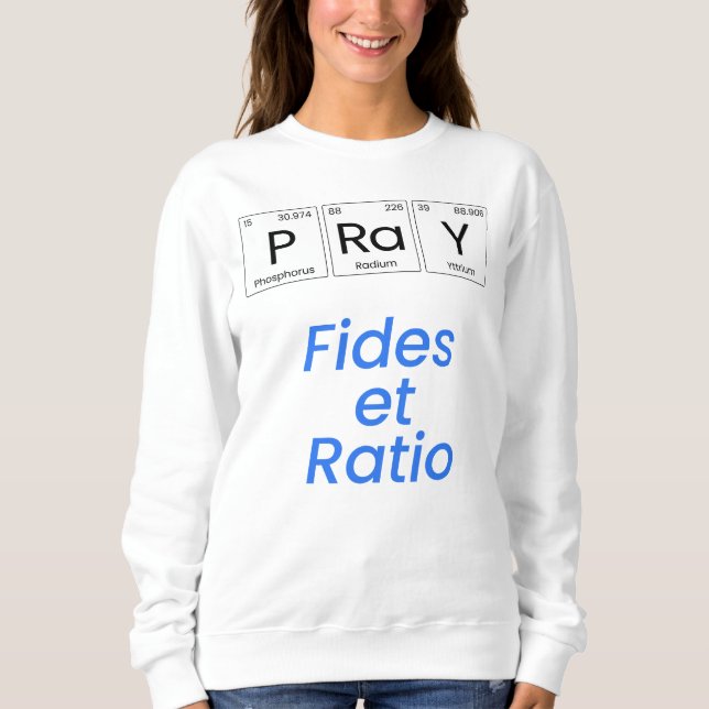 Moletom Rezar—Fides et Ratio (Frente)