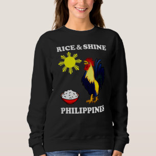Moletom Rice & Shine Filipinas Filipino Pun Pinoy Pinay