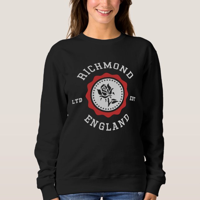 Moletom RICHMOND England Rose Badge (Frente)