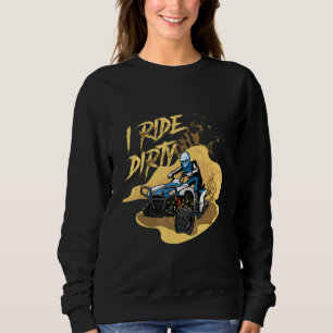 Moletom Ride Dirty Quad Rider Atv Esportes Extreme Offload