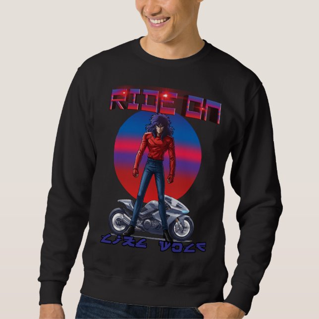 Moletom Ride On Like wolf  (Frente)