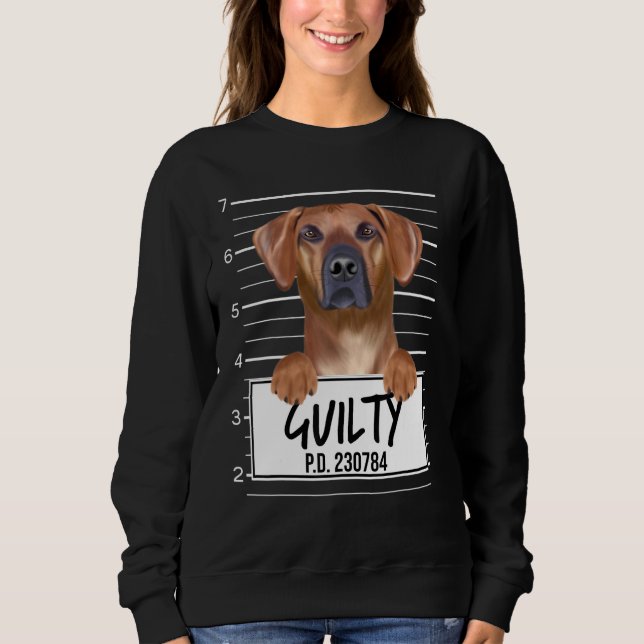 Moletom Ridgeback Ridgeback Cachorro Culpado (Frente)