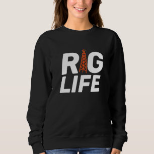 Moletom Rig Life I Óleo Extração De Petróleo Rig 1
