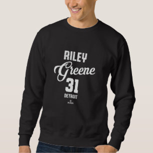 Moletom Riley Greene 31 Detroit Baseball Vintage MLBPA