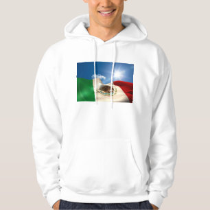 Moletom Rippling gerado Digital da bandeira de México