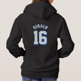 Moletom Riptide Hoodie 603, de uso feminino, com nome e nú