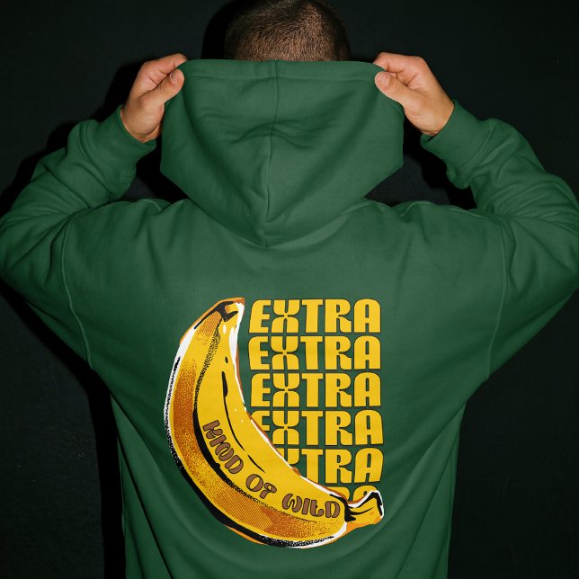 Moletom Rivalidade Aquecida Meio Selvagem Extra Banana Eng (Criador carregado)