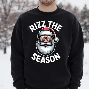 Moletom "Rizz The Season" Papai Noel Legal