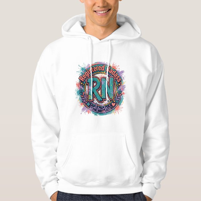 Moletom RN Badass Registrado (Frente)