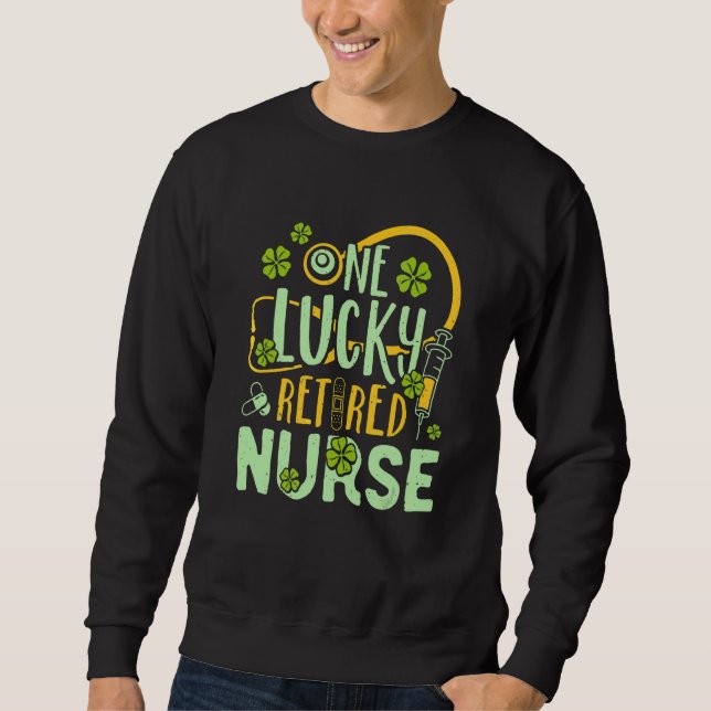 Moletom Rn Doctor Lucky Leaf Ireland Rua Irlandesa Patrick (Frente)