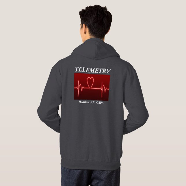 Moletom RN, Unidade, Personalizar, Nome, Credenciais, (Parte Traseira Completa)