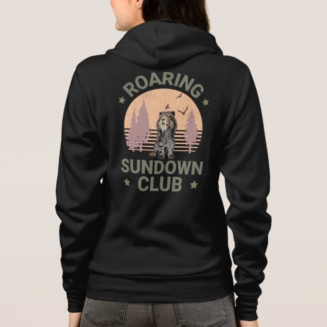 Moletom Roaring Sundown Club Sabertooth Tiger (Verso)