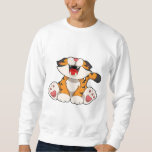 Moletom Roaring tiger<br><div class="desc">This design is the perfect gift for a birthday, Christmas and other celebrations. It is suitable for women, men and kids.</div>