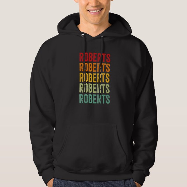 Moletom Roberts County Rainbow Text (Frente)