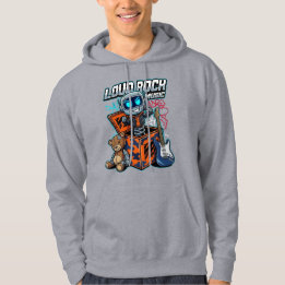 Moletom Robô de Música Rock Alta