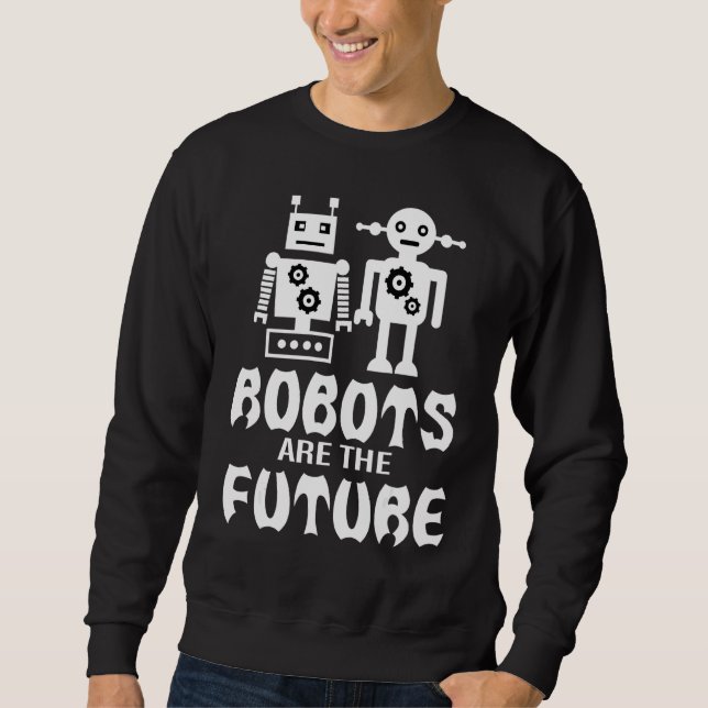 Moletom Robôs são o Futuro (Frente)