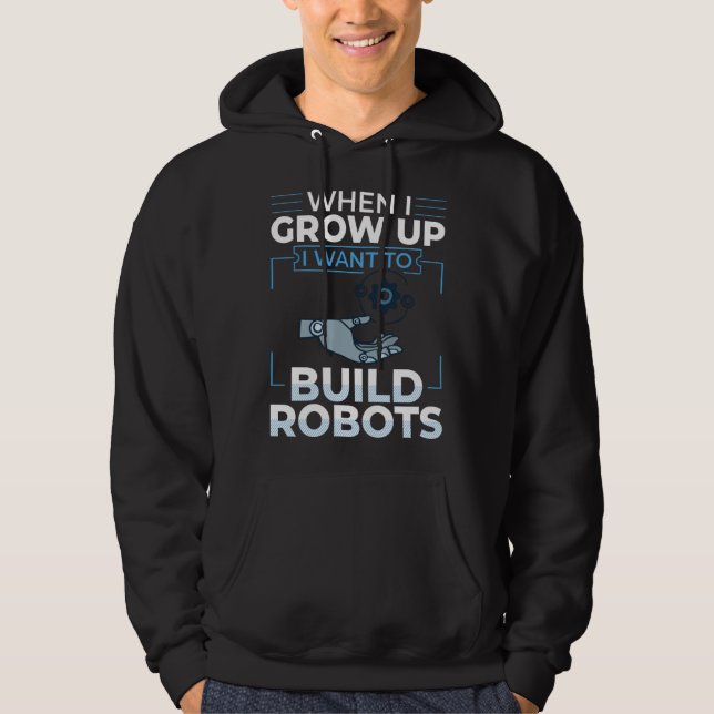 Moletom Robotics Engineer Software Building Robots  1 (Frente)