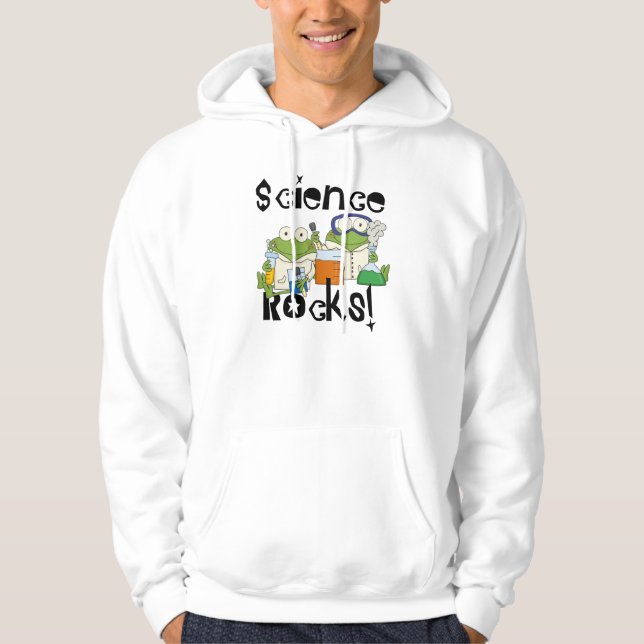 Moletom Rochas da ciência dos sapos (Frente)
