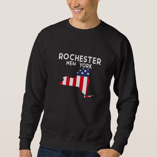 Moletom Rochester New York USA State America Travel New Yo (Frente)