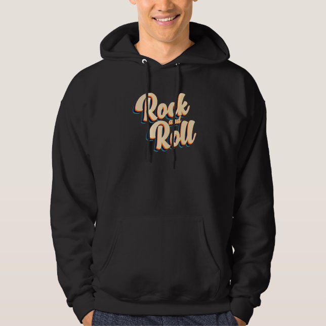 Moletom Rock and Roll Retrô  2 (Frente)