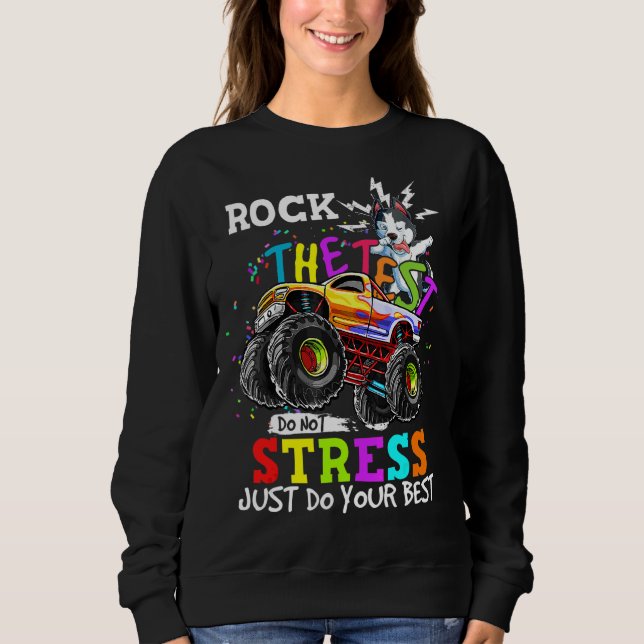 Moletom Rock O Professor De Teste Siberian Husky Dabbing M (Frente)
