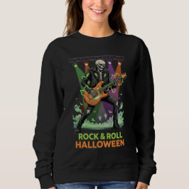 Moletom Rock & Roll Halloween Skeleton