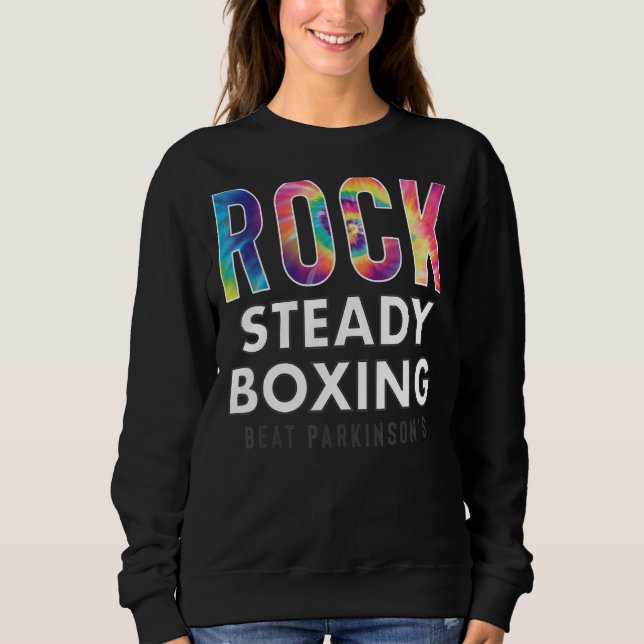 Moletom Rock Steady Boxing Hippie Tie Dye NEW (Frente)